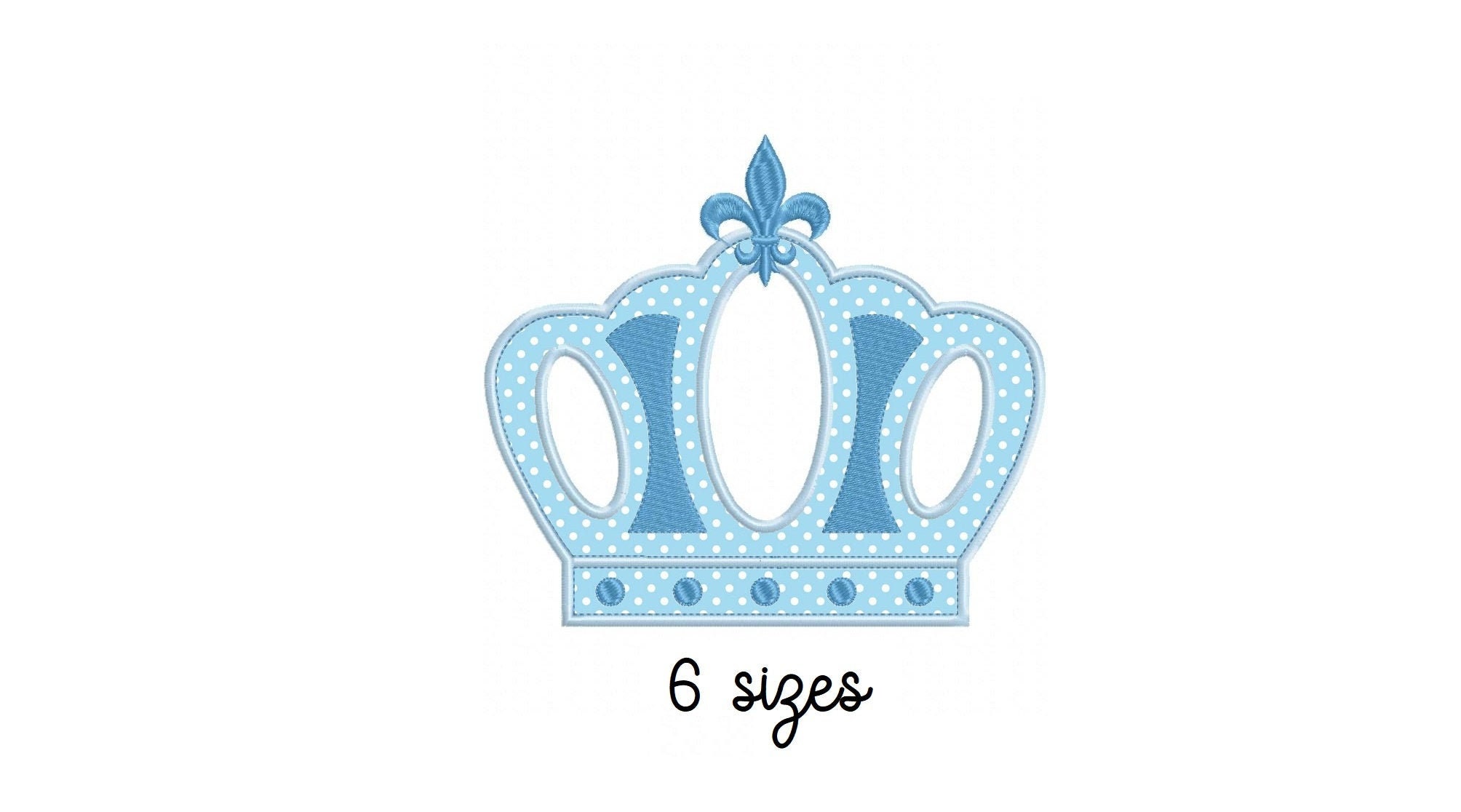 Crown Boy embroidery designs baby embroidery design machine | Etsy