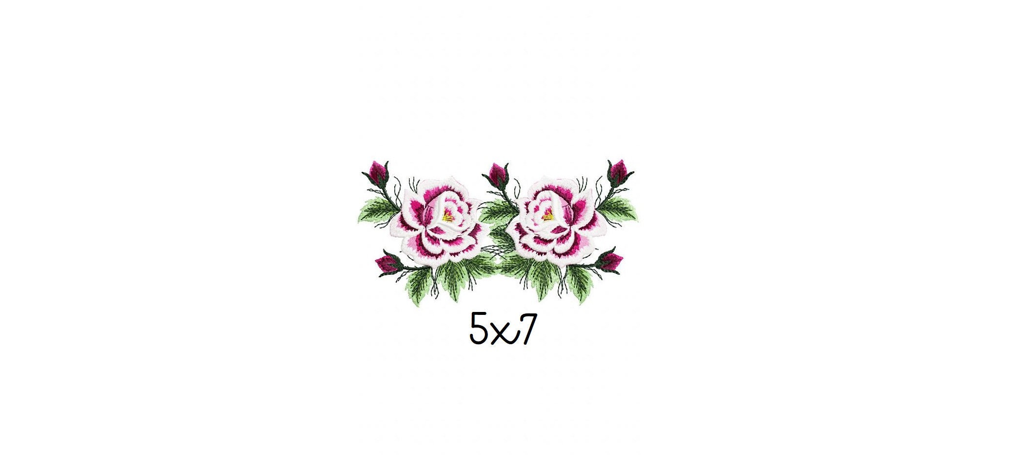 Purple Roses Embroidery Design Floral Embroidery Design Etsy