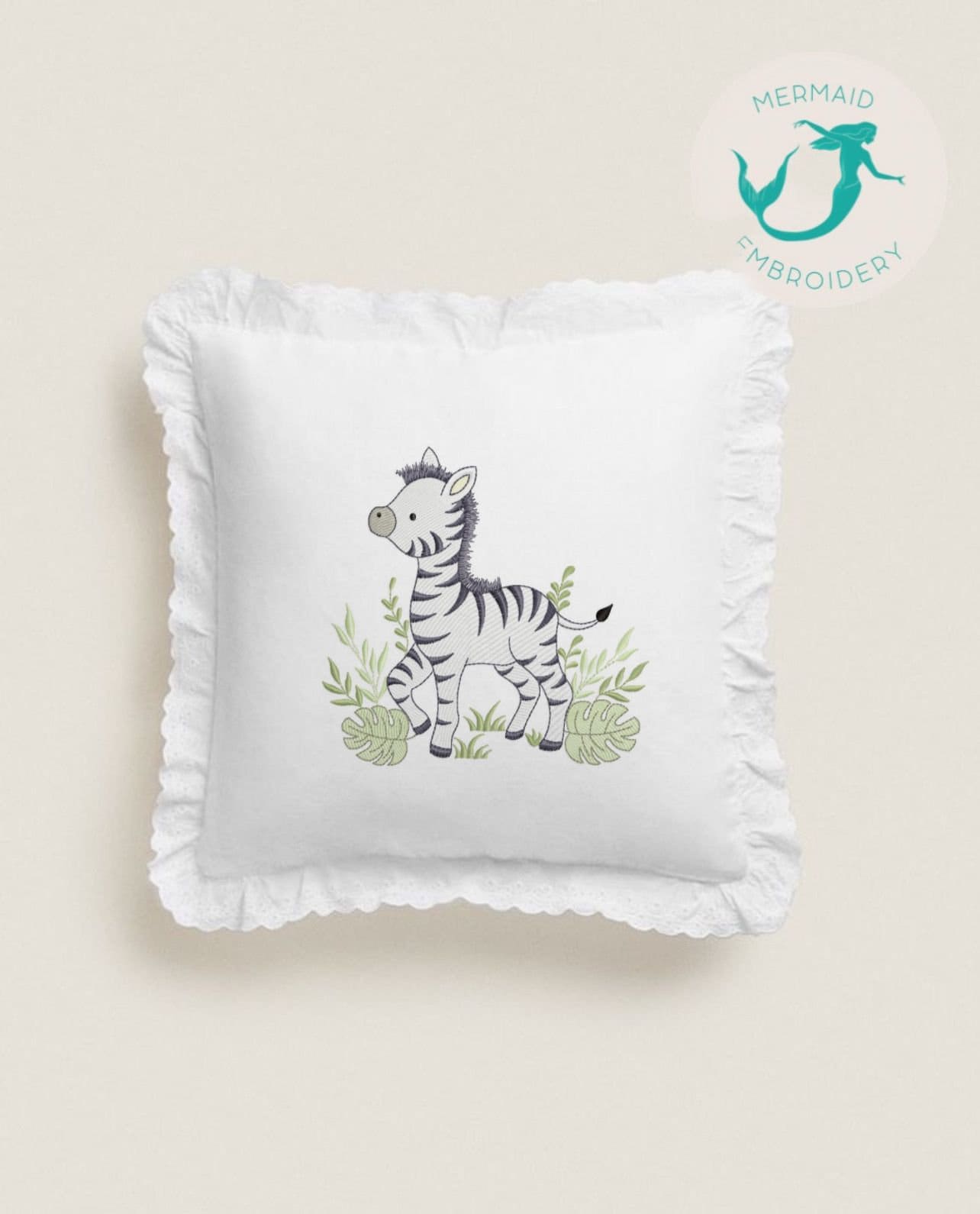 Sweet Zebra Embroidery Design Baby Embroidery Design Machine Animals ...