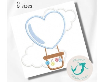 Luftballon Stickdatei Stickmuster Stickdatei Stickdatei Baby Stickdatei