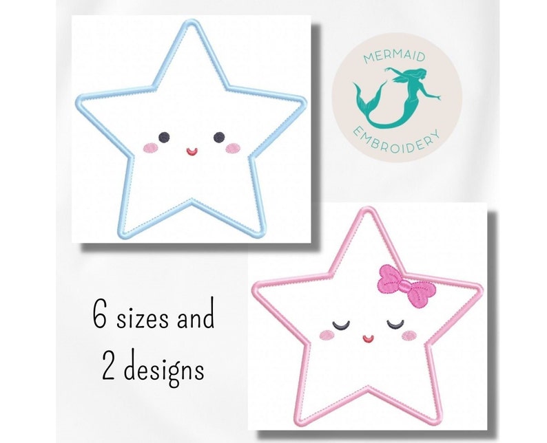 Cute Stars Embroidery Design Baby Embroidery Design Machine Sky ...
