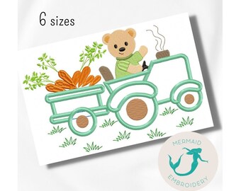 Süßer Bär Stickdatei, Baby Stickdatei, Stickdatei Baby, Stickdatei
