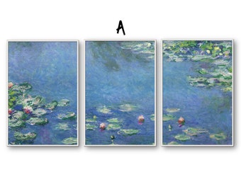 RaanPahMuang Full Patch Billowy Pants Water Lilies Fine Art Claude Monet RaanPahMuang Full Patch Billowy Pants Water Lilies Fine Art Claude Monet