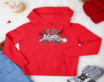 Beyblade Epic Battle Hoodie | Screen Printed, Spinner Toy Fan