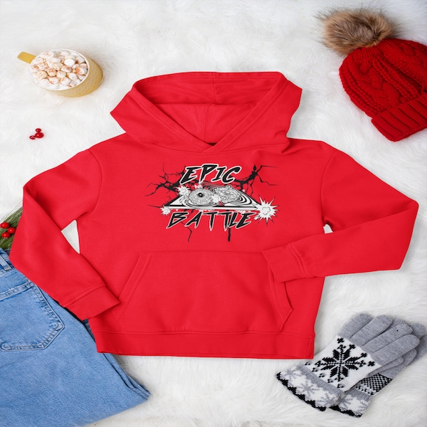 Beyblade Epic Battle Hoodie | Screen Printed, Spinner Toy Fan