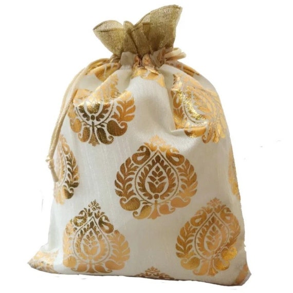Tissue potli bags wholesale hotsell