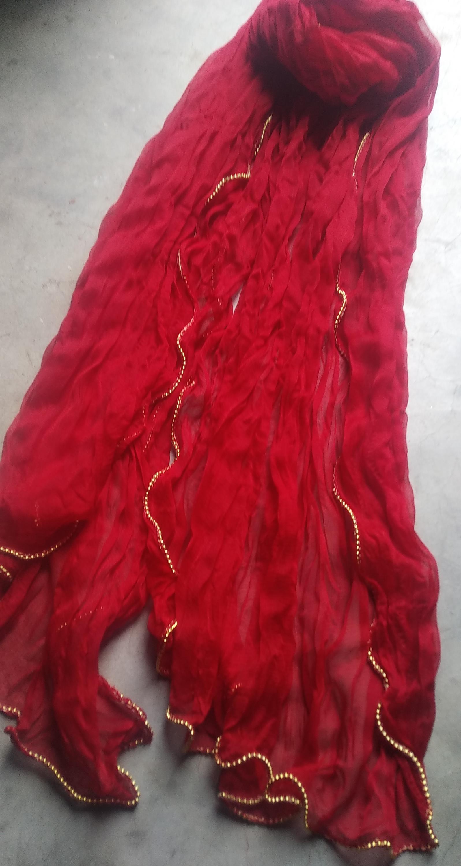 Fashion Indian Dupatta: Dark Red Maroon Fashion Scarf Wrap, Women Wear ...