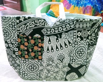 Bolso hobo Banjara hecho a mano: bolso de hombro tribal bohemio de algodón