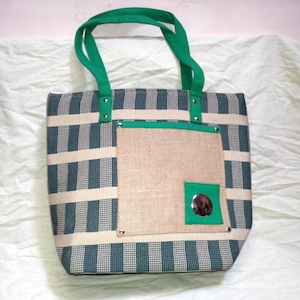 Bolso de mano indio hecho a mano para mujer, bolso bandolera, bolso informal hermoso