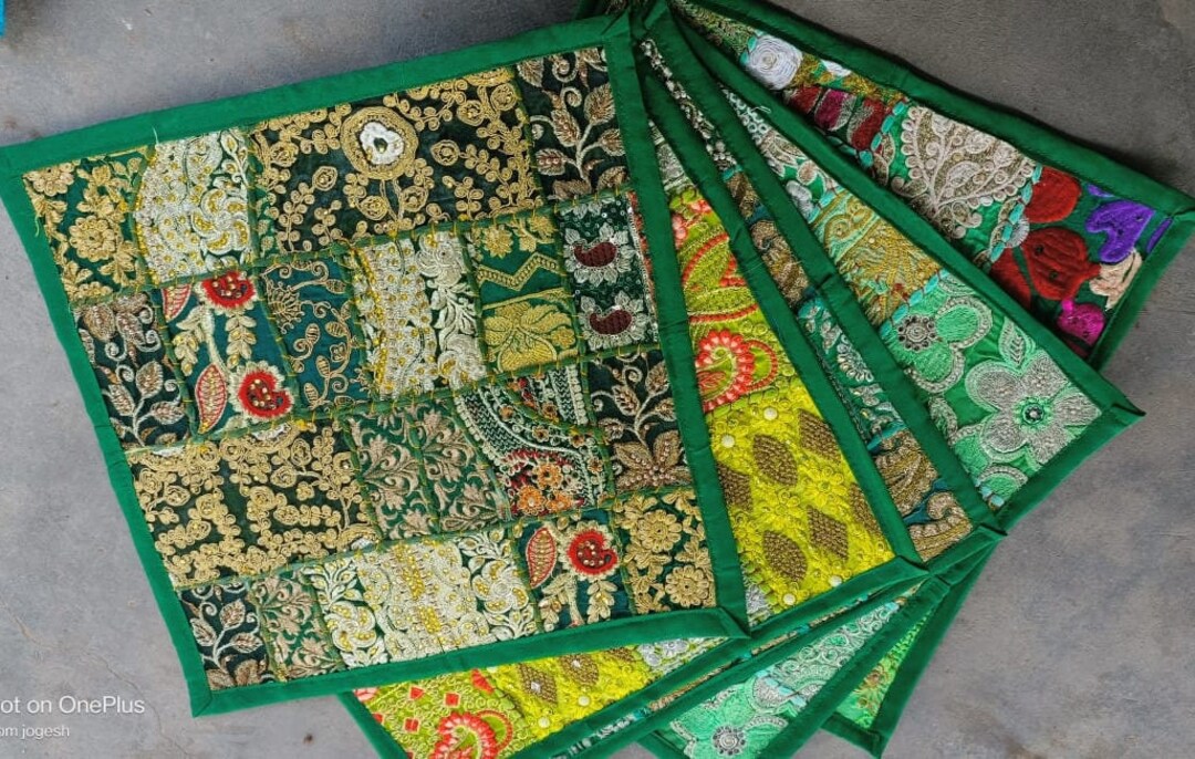 5 Pc Wholesale Handmade Cushion Covers Patchwork Pillow Covers Hand