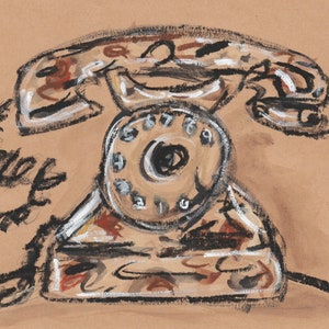 Leopard Telephone