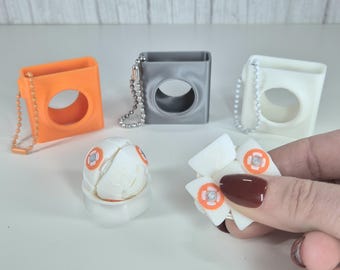 Zorble BB-8 Pocket Popper, jouet anti-stress, porte-clés, compagnon de poche pour TDAH, soulage le stress et l'anxiété, idéal pour l'ASMR