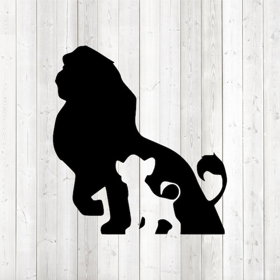 Free Free 115 Silhouette Lion Cub Svg SVG PNG EPS DXF File