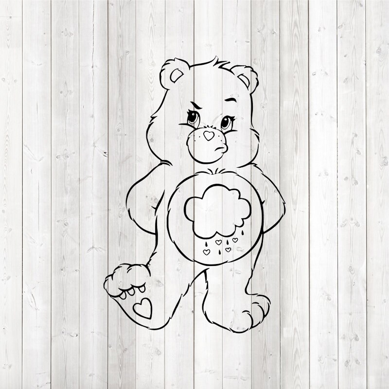 Bundle Care Bears Grumpy Bear SVG 