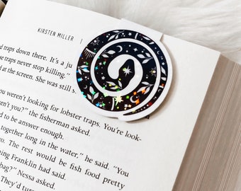 Holographic Snake Magnetic Bookmark |  Bookish Book Club bookmark | gifts for Librarians | Celestial Bookmark