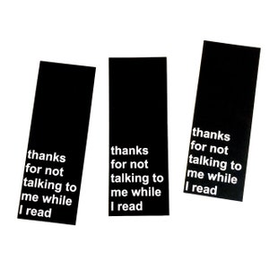 Reading Funny Bookmarks | Bookish Gift | Page Markers | Literary Gift | Positivity Bookmark