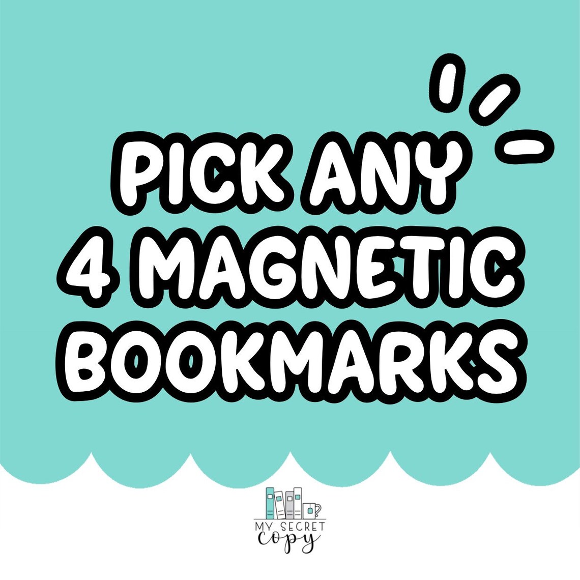 Redemable Bookmark Magnetic Bookmark Bundle Deal | Library Card Magnetic Bookmark ...
