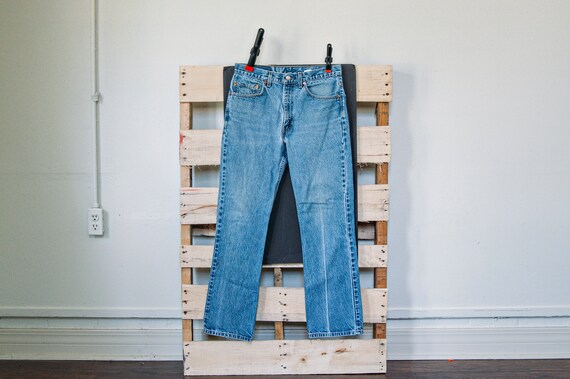 VINTAGE 90's LEVIS - 517 - blue denim - bootcut je