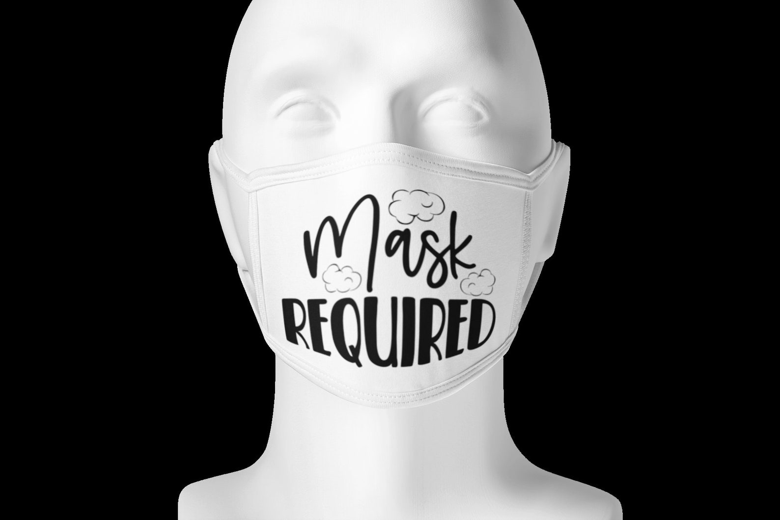 Mask Required Facemask Funny Facemask Reusable Face Masks Etsy