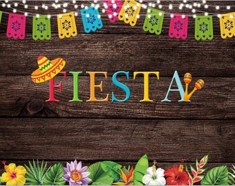 Fiesta Backdrop Etsy