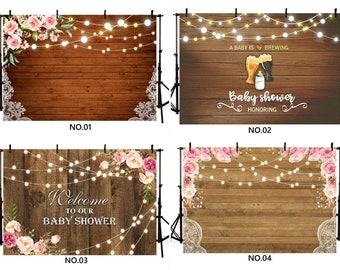Baby Shower Backdrop Etsy