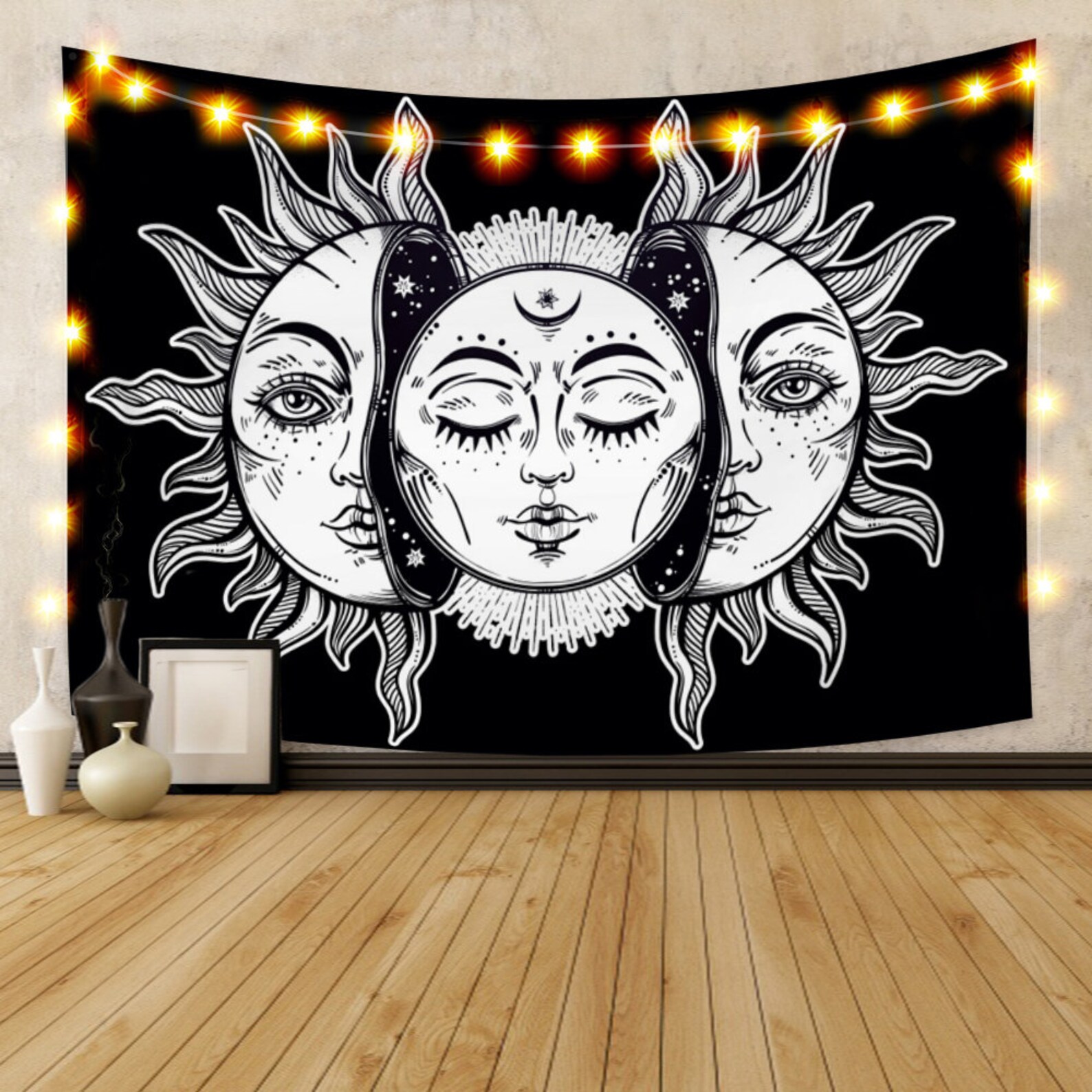 Personalized Image Text Custom Photo Hanging Tapestrycustom Etsy