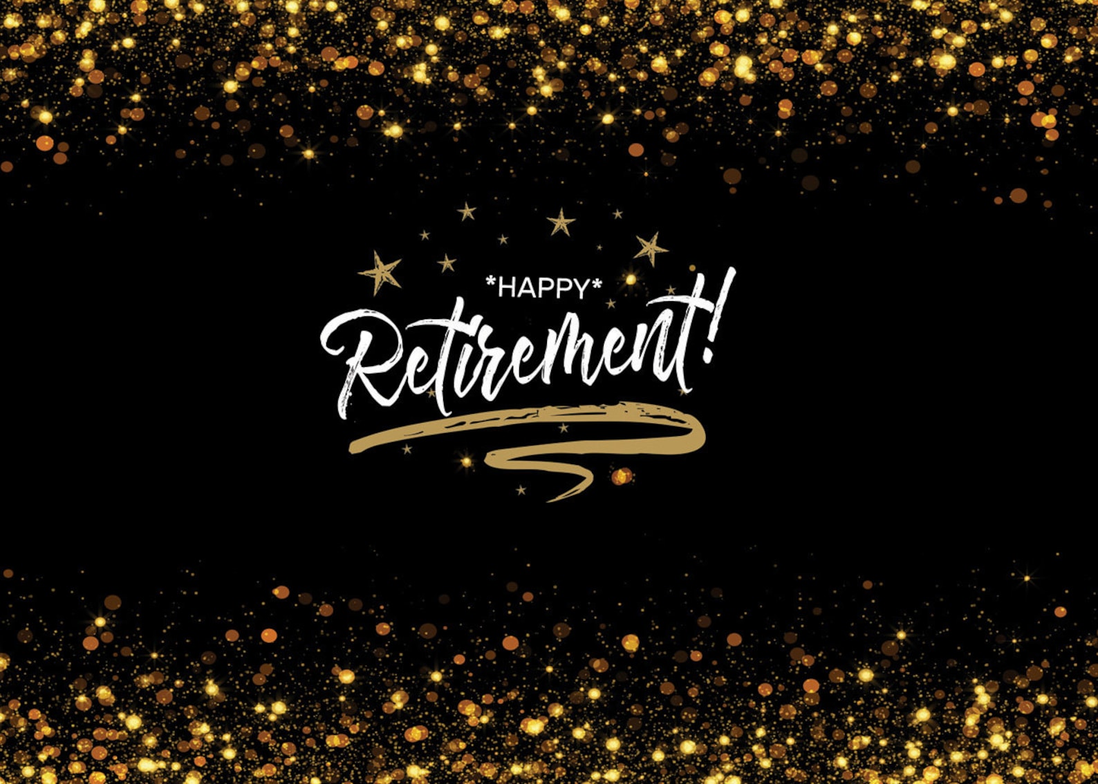 Happy Retirement Bacdrop Retirement Party Decoration Photo - Etsy