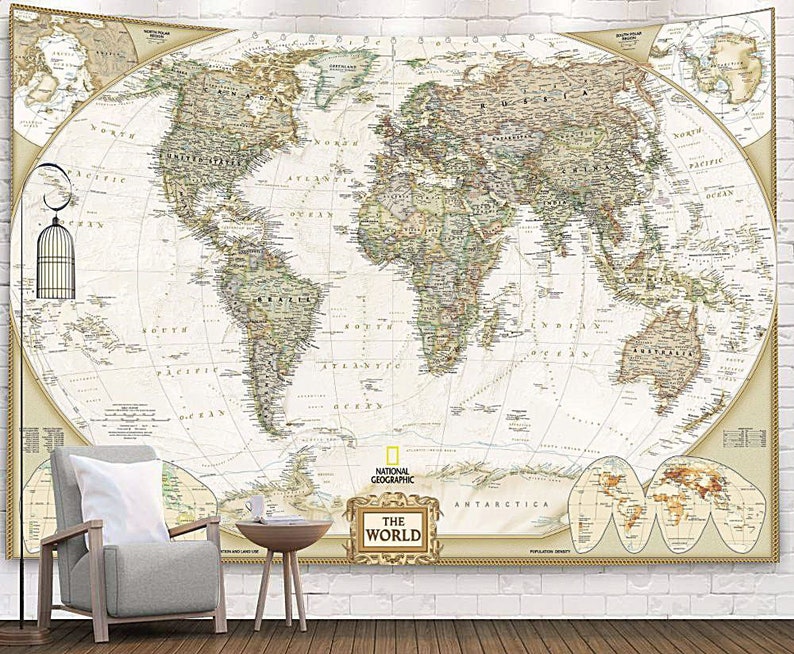 European History Retro Map Historical Hero Tapestry Hero Map - Etsy