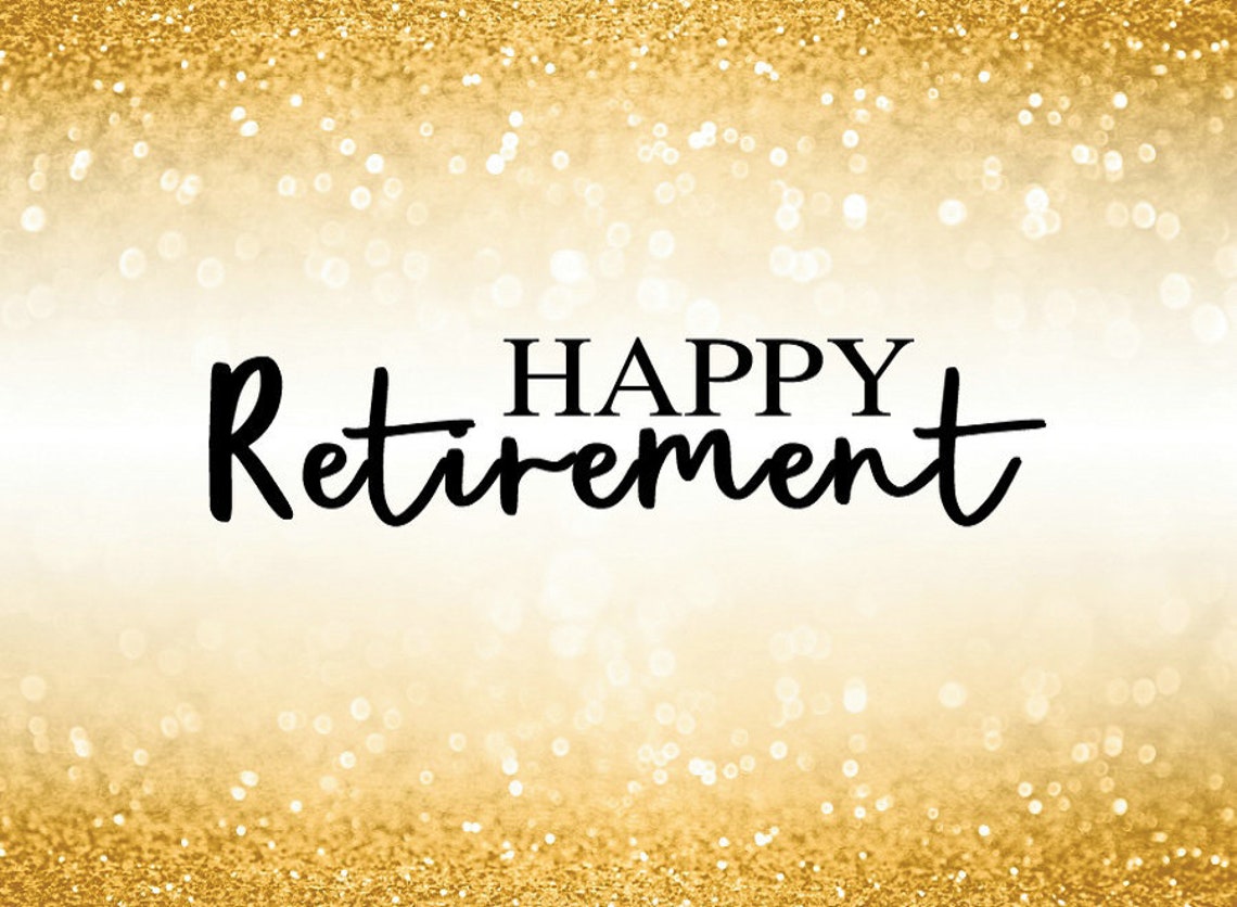 Congratulations Retirement Background