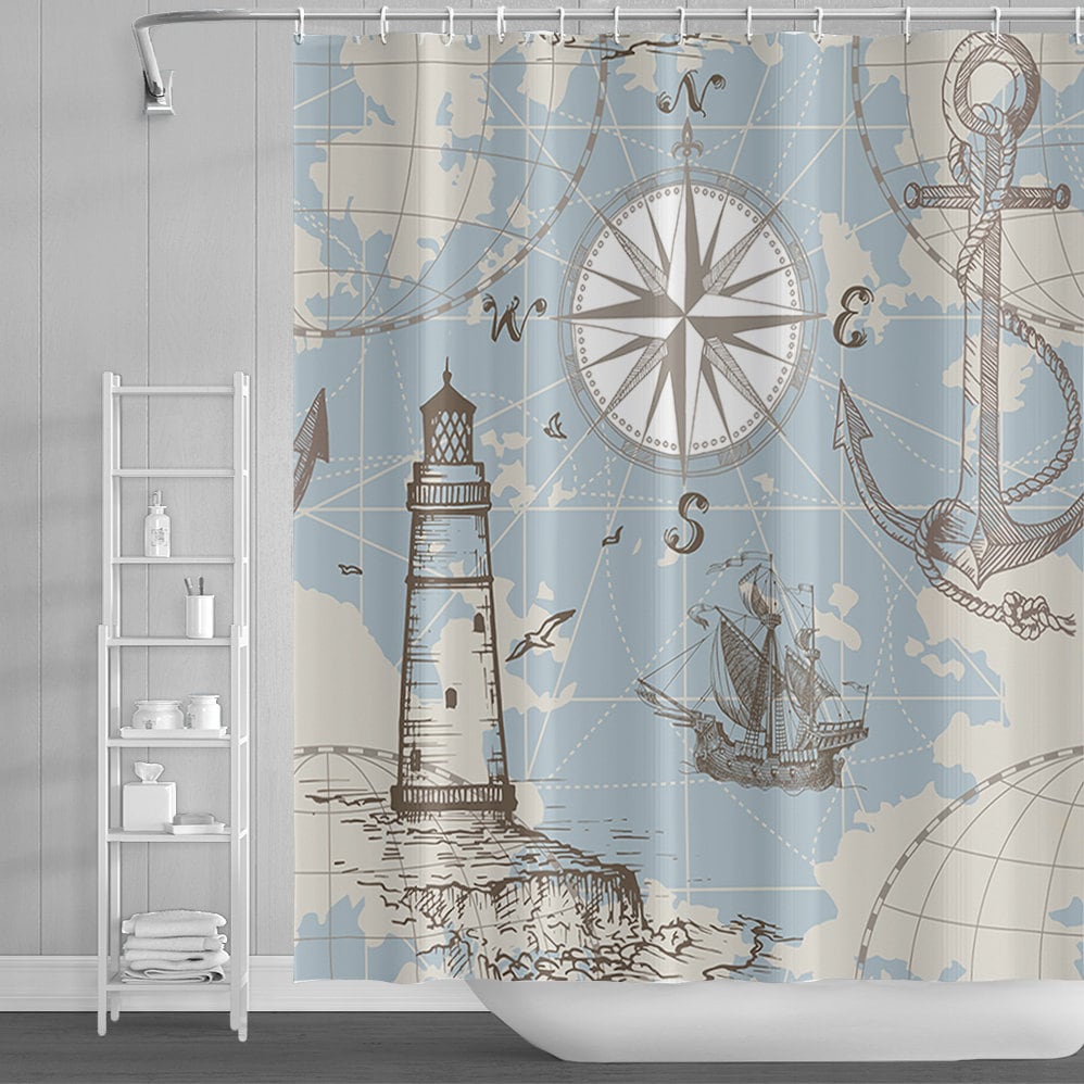 Nautical Shower Curtain Hooks -  Canada