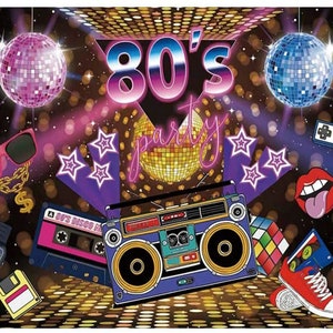 70's Soul Train Theme Photography Backdrop 70's and 80's Disco Dancing ...