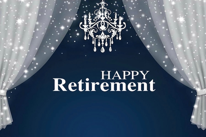 Congratulations Retirement Background