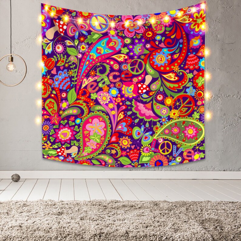 Custom photo hanging Tapestry Personalized Image Etsy