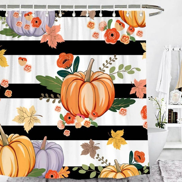 Fall Shower Curtain Etsy