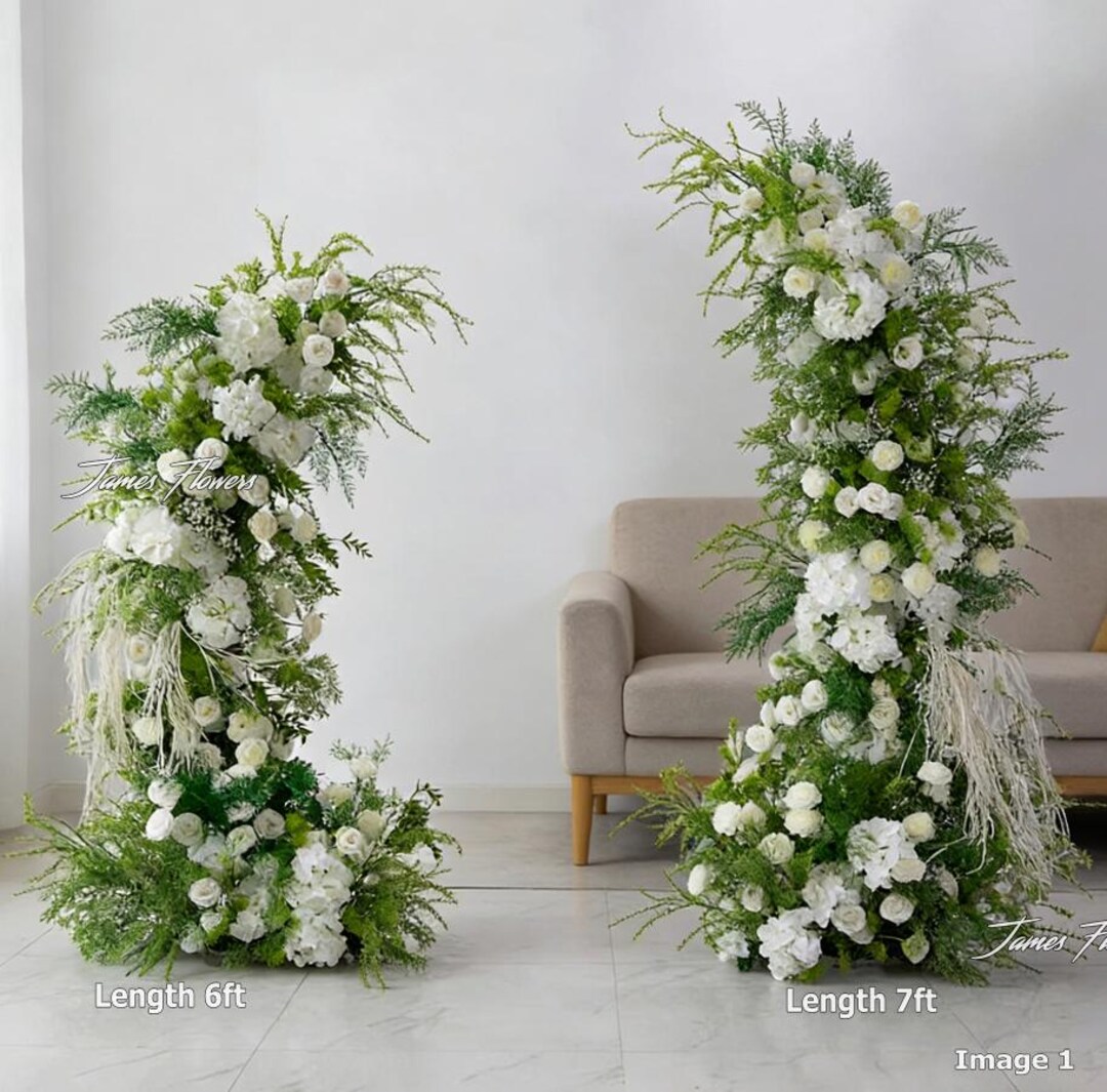 Spring Mini Arch Decor Artificial Spring Arch Flower, Wedding Ceremony Floral Arrangements ...