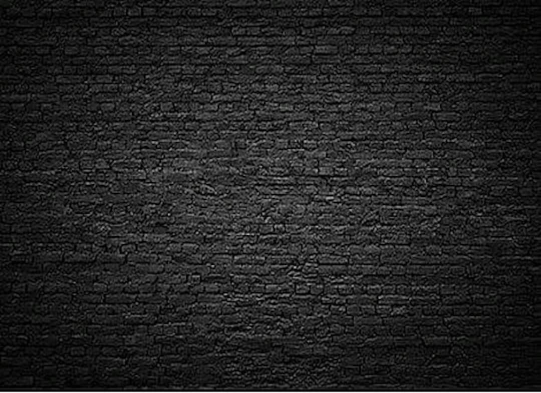 Black Brick Wall Backdrop Vinyl Brick Photography Background Etsy Ireland