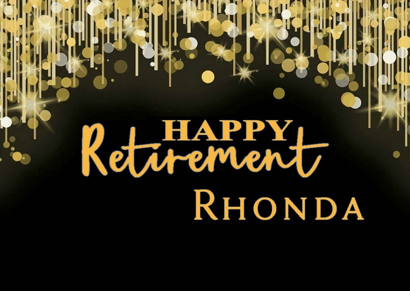 Happy Retirement Bacdrop Retirement Party Decoration Photo Etsy