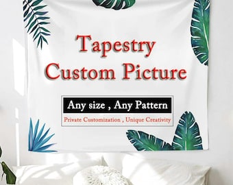 Custom funny tapestry Photo Personalized Tapestries Backdrop Personalize Wedding Tapestry Custom Wall Tapestry Custom Room Decor Hanging