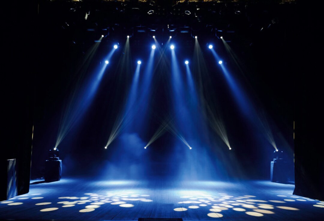 Stage Concert Backdrop Night Show Entertainment Disco Party Club