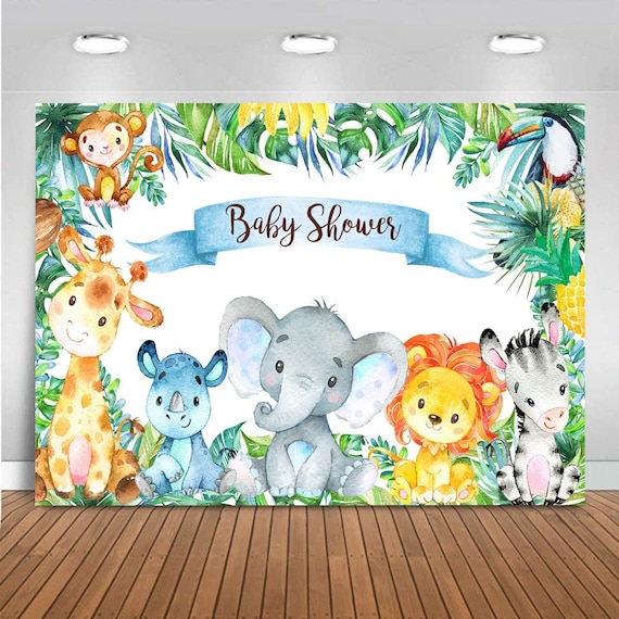  lona personalizada, anuncio, personalizado bebé nombre, fecha  de nacimiento, peso estadísticas de rayas, Safari ciervos Nursery Wall  Decor, 100% marco de madera construcción, listo para colgar : Bebés