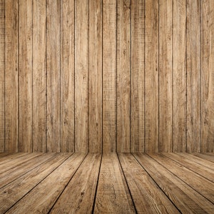 Vintage Wood Backdrop, Wooden Board Photography Faux Panel Flat Background, Texture Photo Booth Studio Props Poster Photoshoot