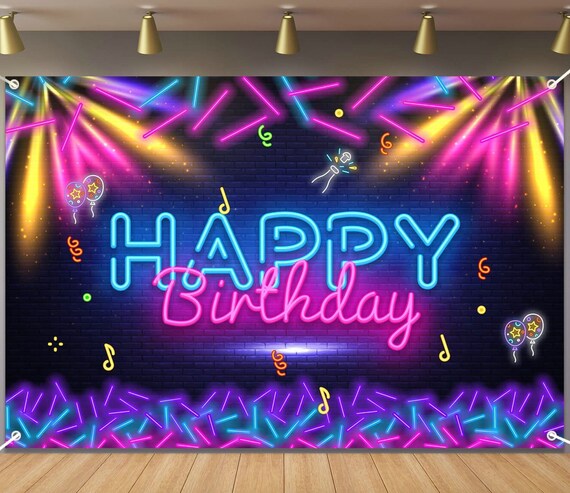 KatchOn, TIK Tok Backdrop Banner - Big, 72x44 Inch TIK Tok Party Decorations Tik Tok Birthday Banner For Tik Tok Birthday Party Decorations Teen Social Media Tik Tok Backdrop For Girls Birthday