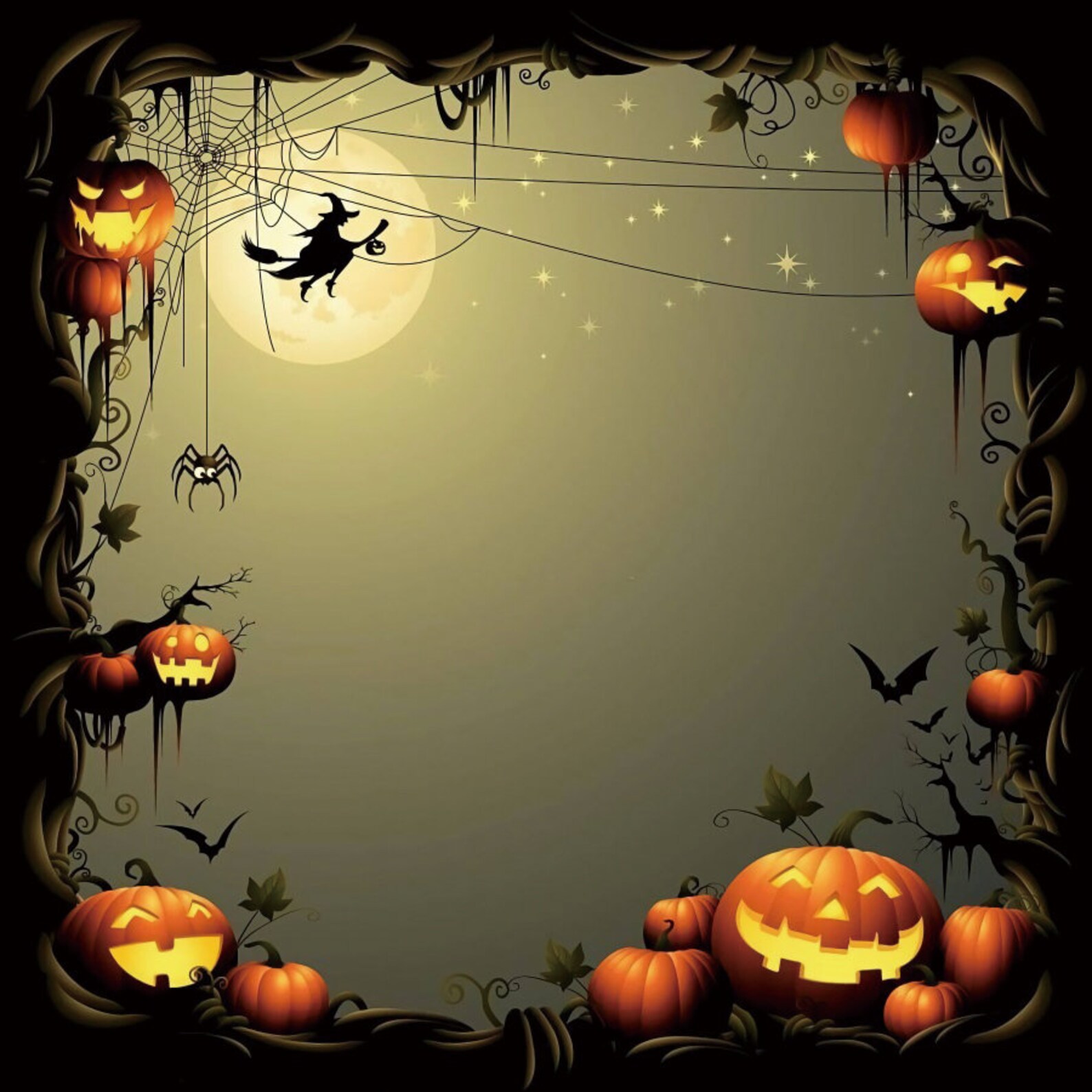 Vinyl Photography Background Halloween Night Mystery Ghost - Etsy