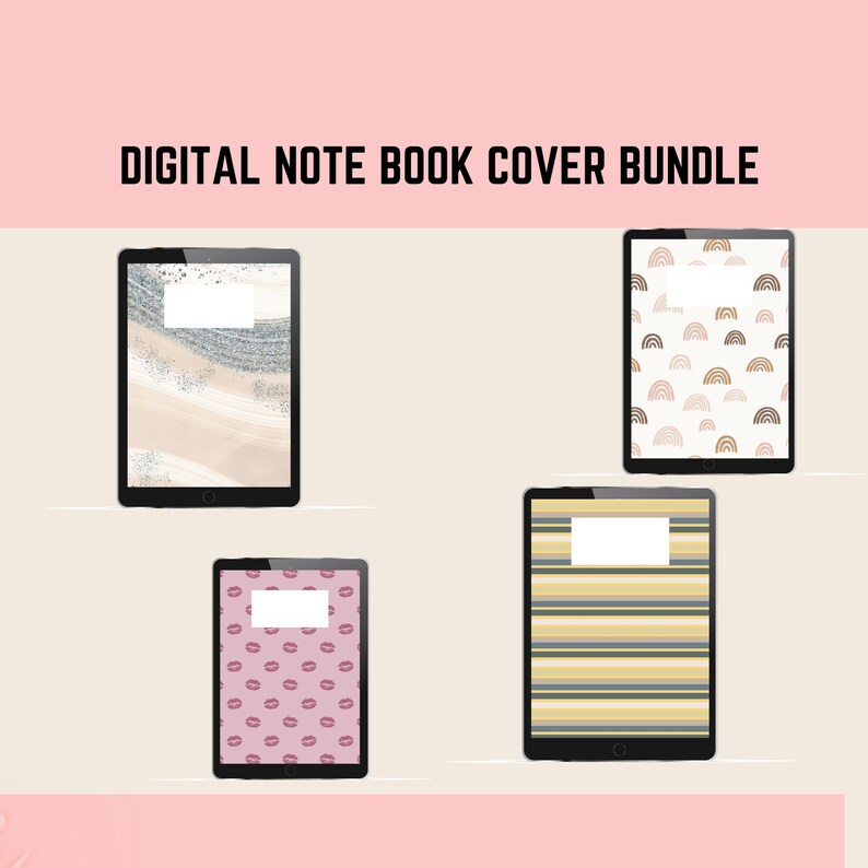 Digital Notebook Covers, Goodnotes Covers, Notability Cover digital