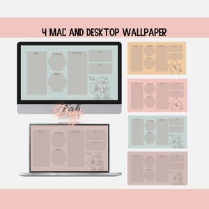 Desktop wallpaper organizer | Desktop background | Macbook organizer | Macbook Wallpaper | Desktop Illustration ,Simple Desktop Wallpaper