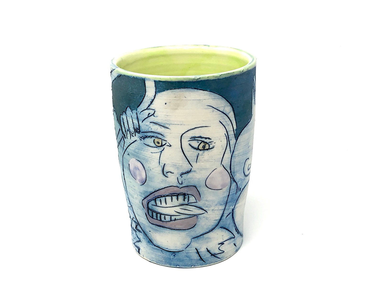 Studio Pottery Vase by Salem Oregon Ceramic Artist Heidi Preus Etsy