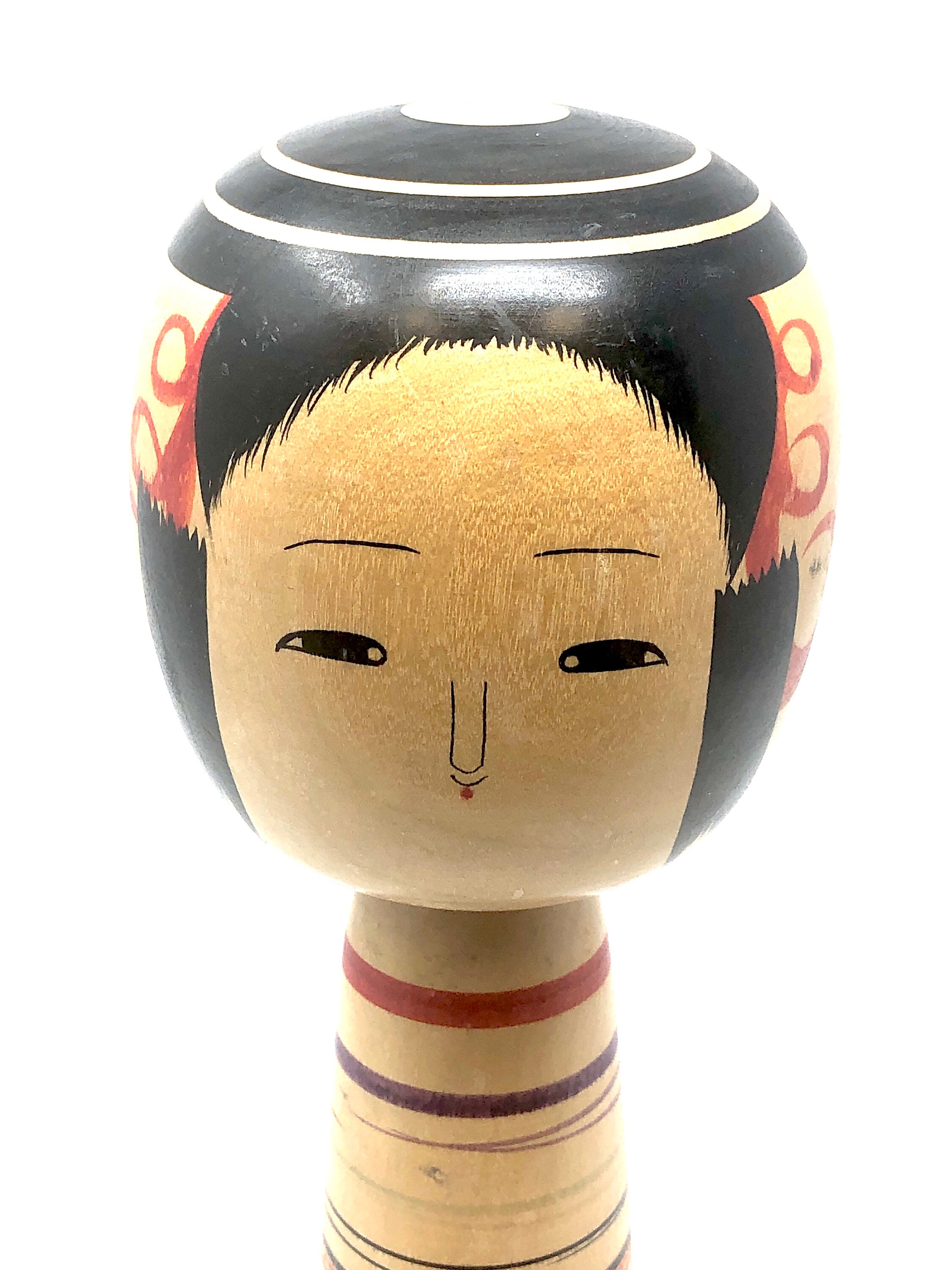 Object 2 - Shun Kadohashi 美術品 アンティーク 工芸品 Vintage Sosaku Kokeshi by Yoshida Takashi, Japan, 1960s for