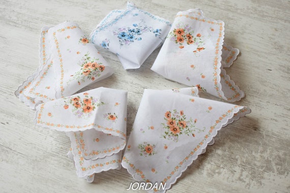NEVER USED=Vintage/New Ladies Handkerchief//Lot o… - image 1