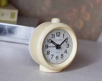 Vintage Mechanical Alarm working Clock/Germeny Alarm Clock 60s/Working Desk alarm clock/Vintage table clock//Old alarm clock//Working clock