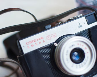 70年代の希少なヴィンテージソビエト35mmカメラSmena 8 M//ソ連の写真